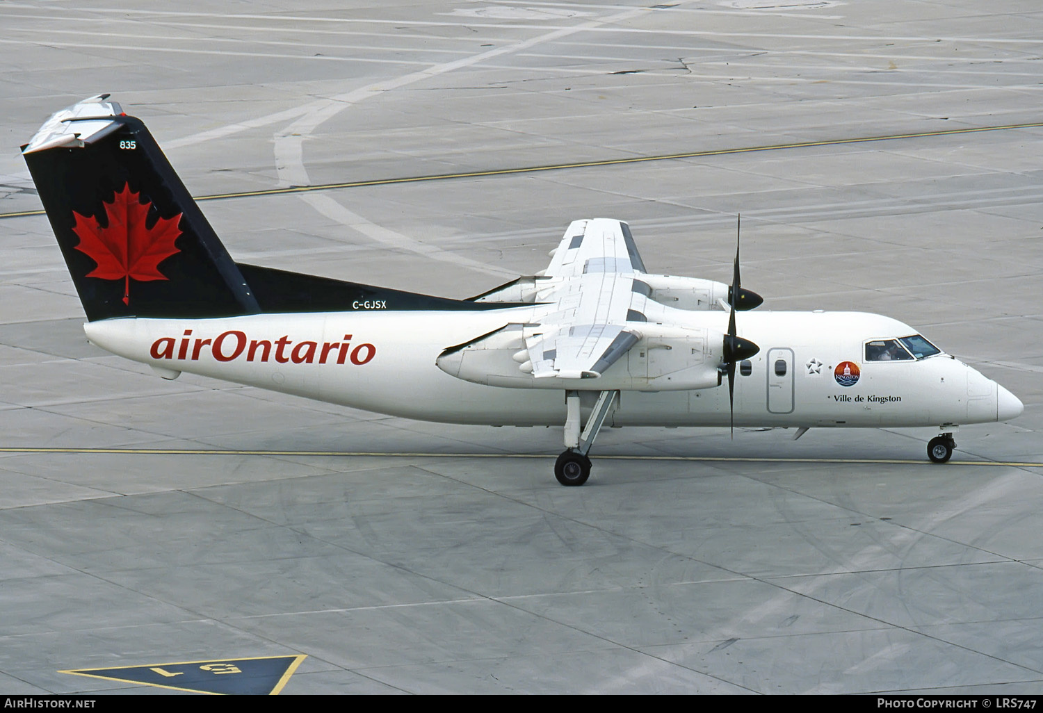 Aircraft Photo of C-GJSX | De Havilland Canada DHC-8-102 Dash 8 | Air Ontario | AirHistory.net #278211
