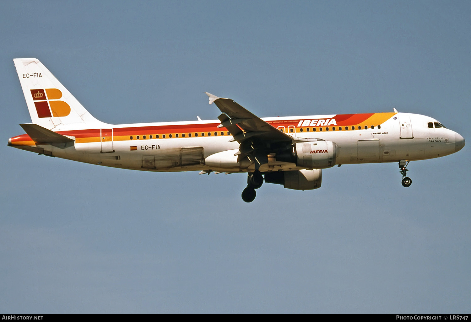 Aircraft Photo of EC-FIA | Airbus A320-211 | Iberia | AirHistory.net #278212