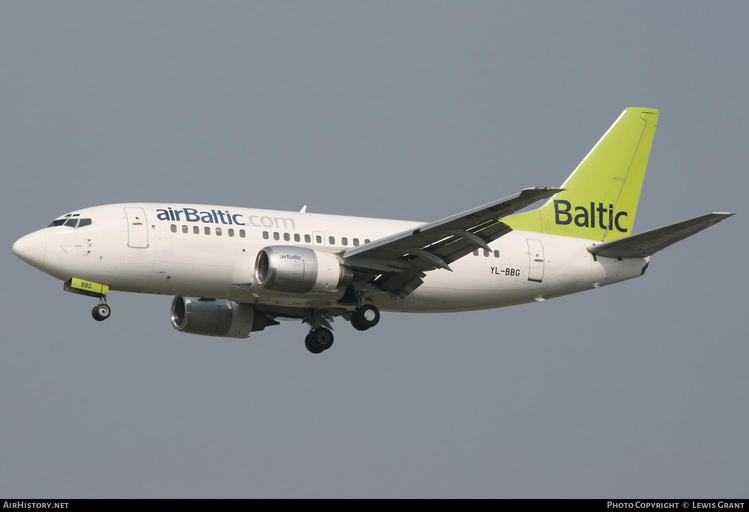 Aircraft Photo of YL-BBG | Boeing 737-548 | AirBaltic | AirHistory.net #278213