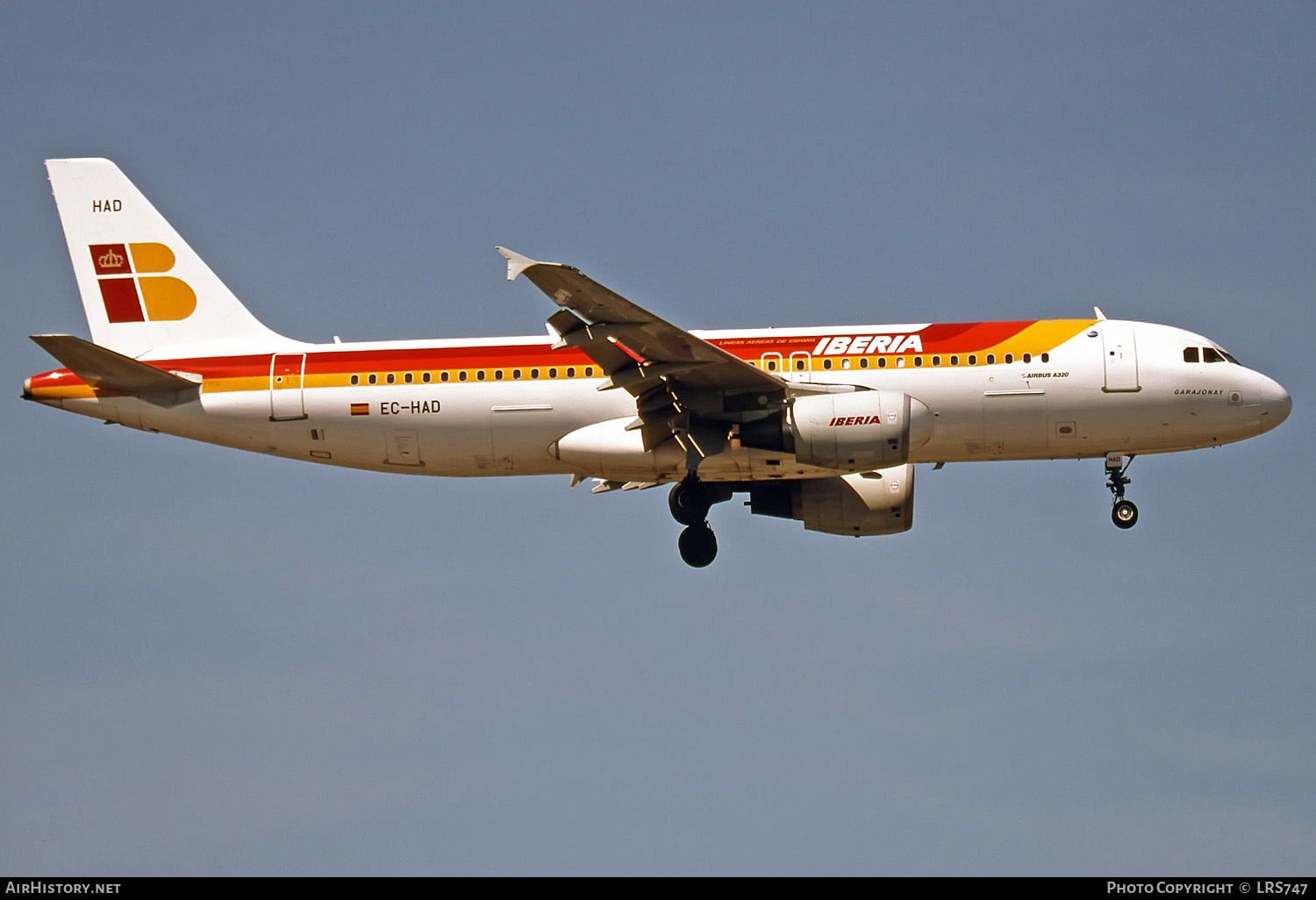 Aircraft Photo of EC-HAD | Airbus A320-214 | Iberia | AirHistory.net #278219