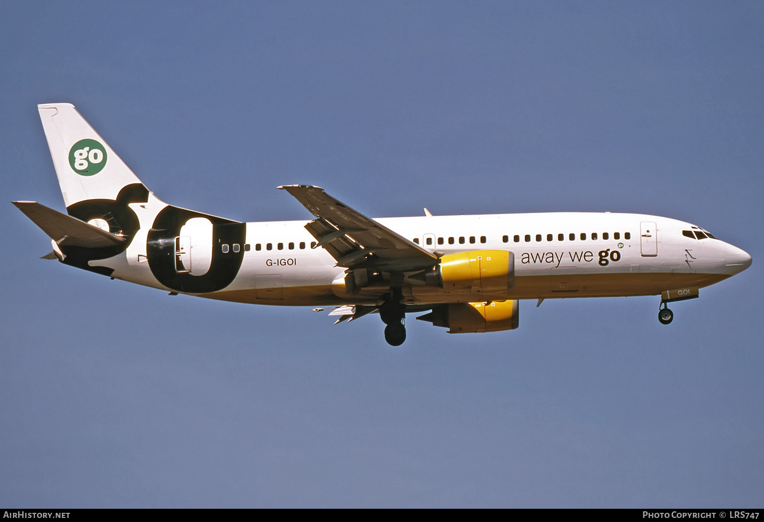 Aircraft Photo of G-IGOI | Boeing 737-33A | Go Fly | AirHistory.net #278230