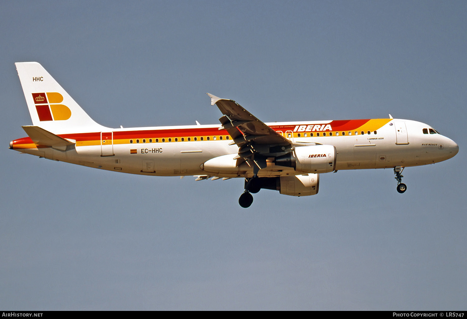 Aircraft Photo of EC-HHC | Airbus A320-214 | Iberia | AirHistory.net #278231