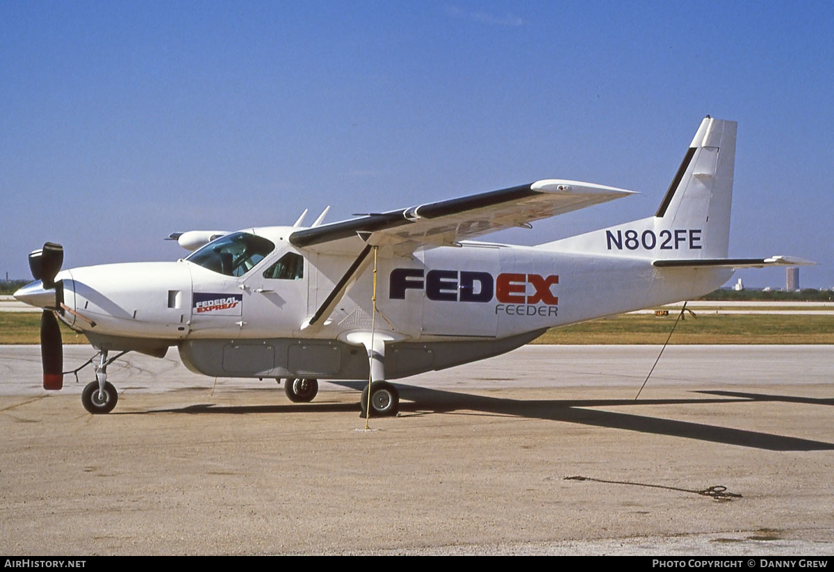 Aircraft Photo of N802FE | Cessna 208A Cargomaster | FedEx Feeder | AirHistory.net #278240