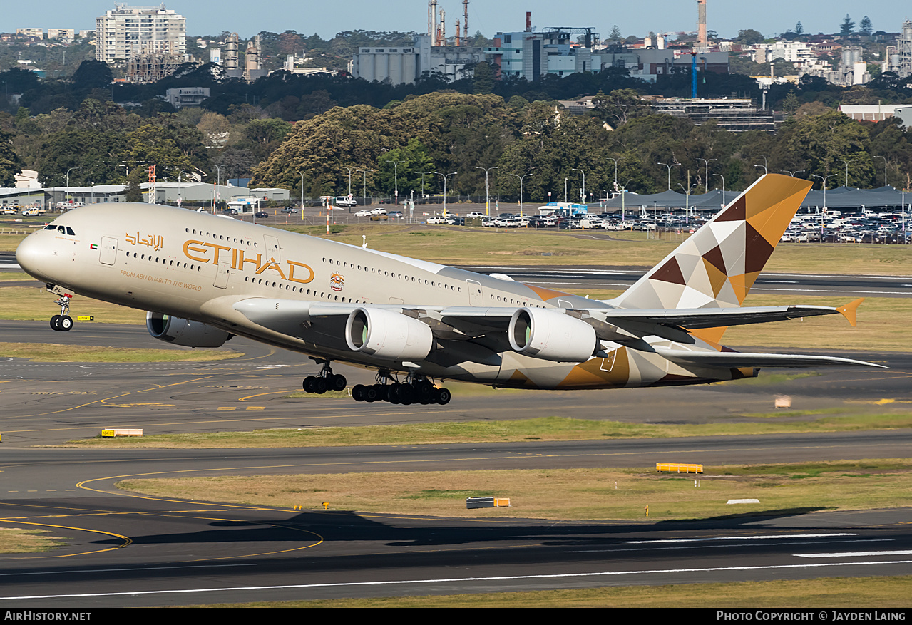 Aircraft Photo of A6-APG | Airbus A380-861 | Etihad Airways | AirHistory.net #278248