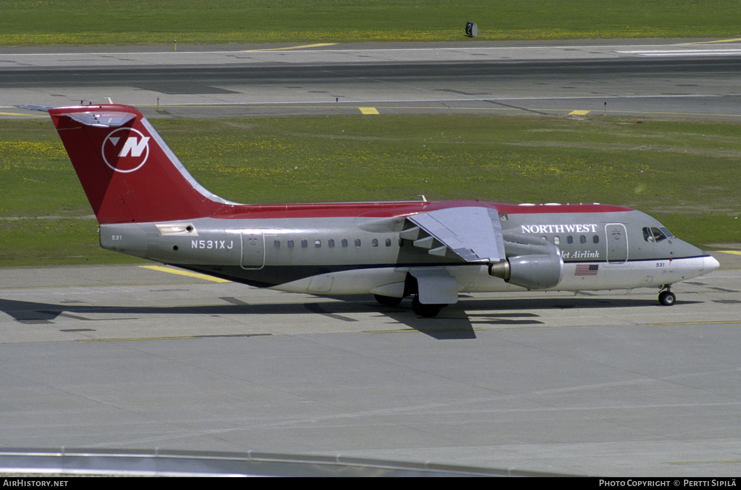 Aircraft Photo of N531XJ | BAE Systems Avro 146-RJ85 | Northwest Jet Airlink | AirHistory.net #278252