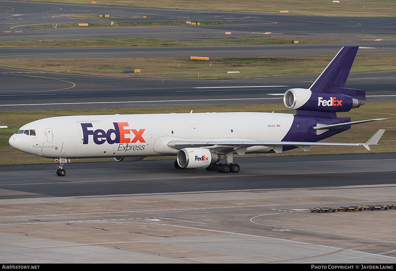 Aircraft Photo of N613FE | McDonnell Douglas MD-11F | FedEx Express | AirHistory.net #278253