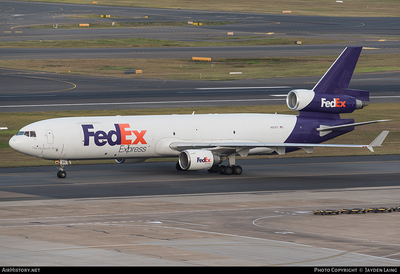 Aircraft Photo of N613FE | McDonnell Douglas MD-11F | FedEx Express - Federal Express | AirHistory.net #278253