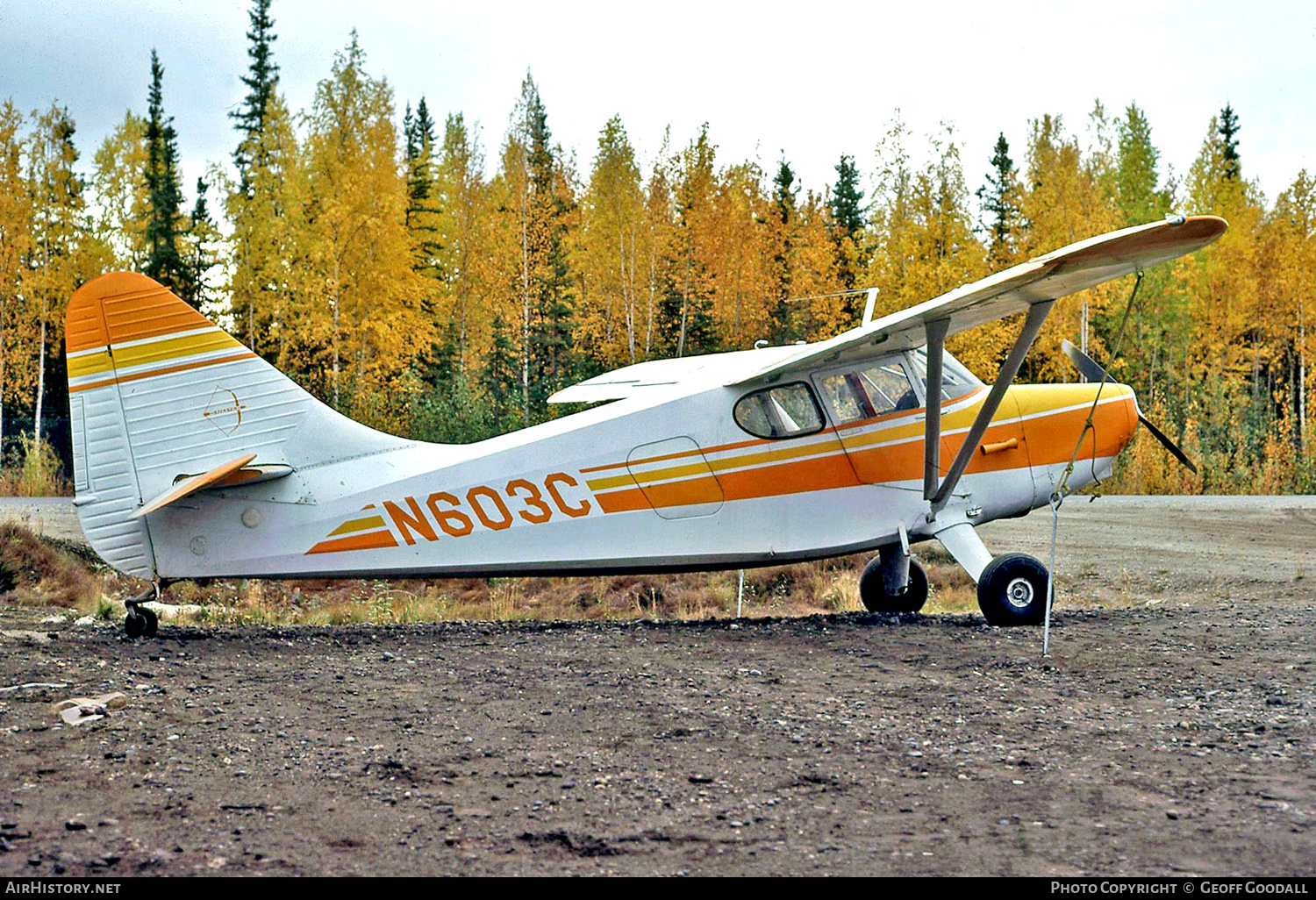 Aircraft Photo of N603C | Stinson 108-3 Voyager | AirHistory.net #278254