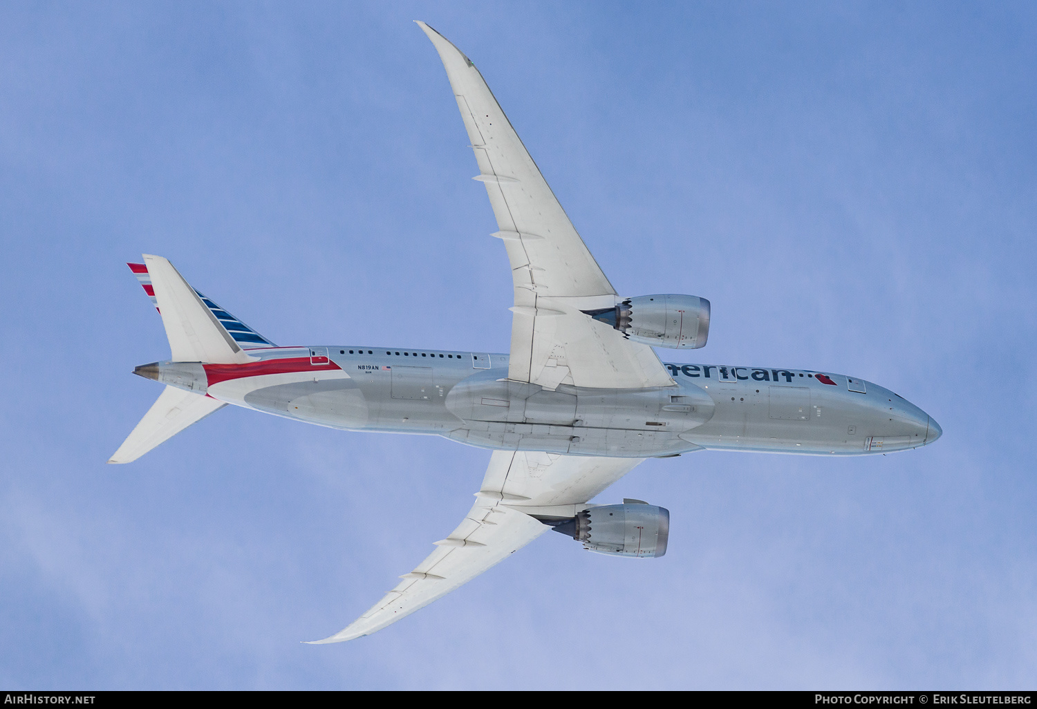 Aircraft Photo of N819AN | Boeing 787-8 Dreamliner | American Airlines | AirHistory.net #278261