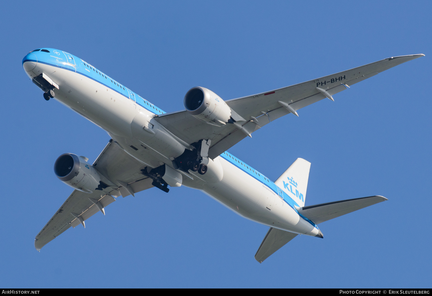 Aircraft Photo of PH-BHH | Boeing 787-9 Dreamliner | KLM - Royal Dutch Airlines | AirHistory.net #278262