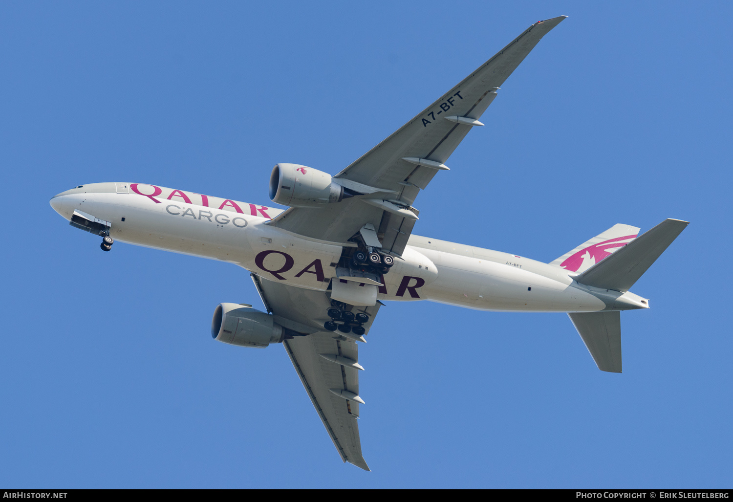 Aircraft Photo of A7-BFT | Boeing 777-F | Qatar Airways Cargo | AirHistory.net #278263