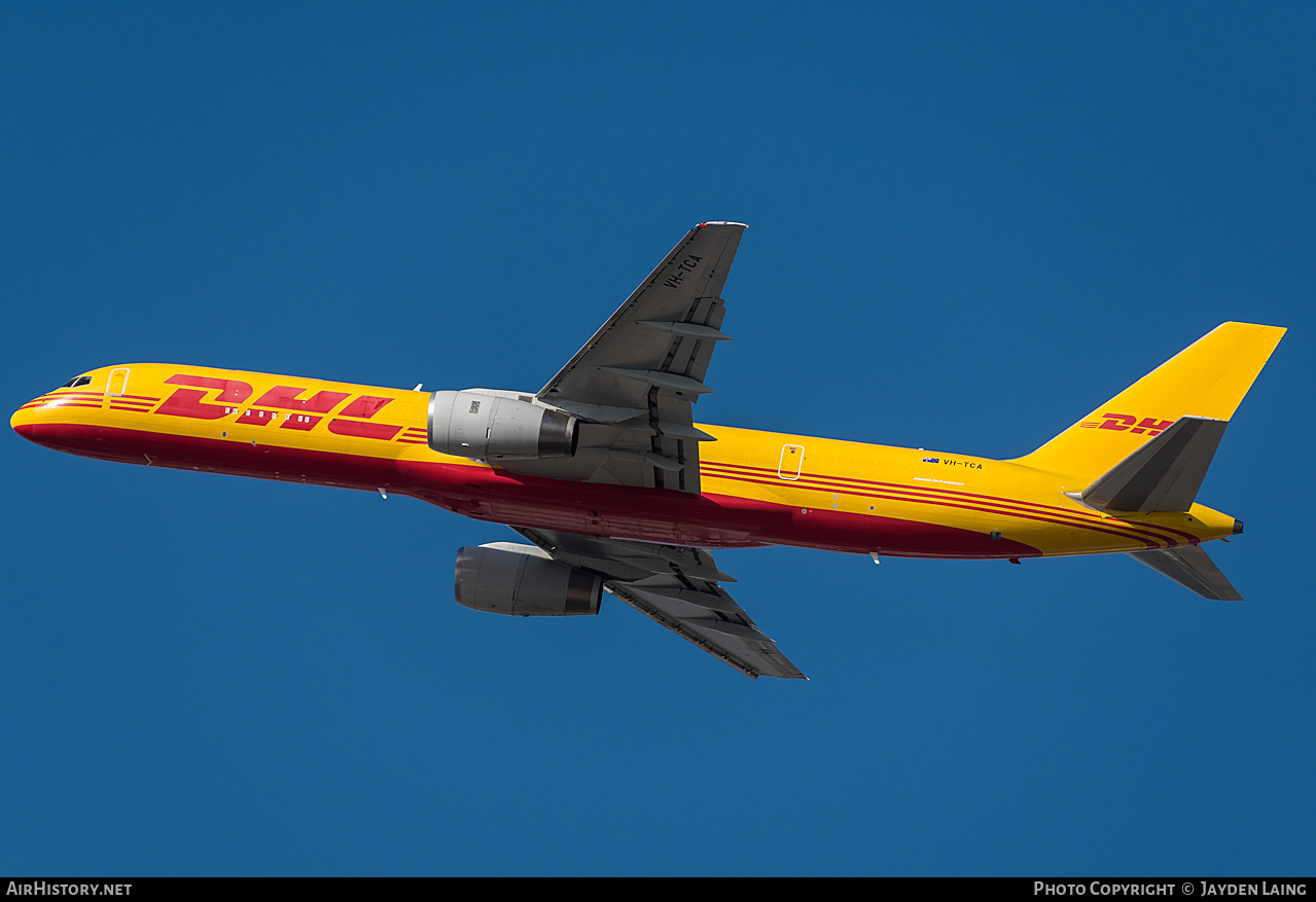 Aircraft Photo of VH-TCA | Boeing 757-236(PCF) | DHL International | AirHistory.net #278277