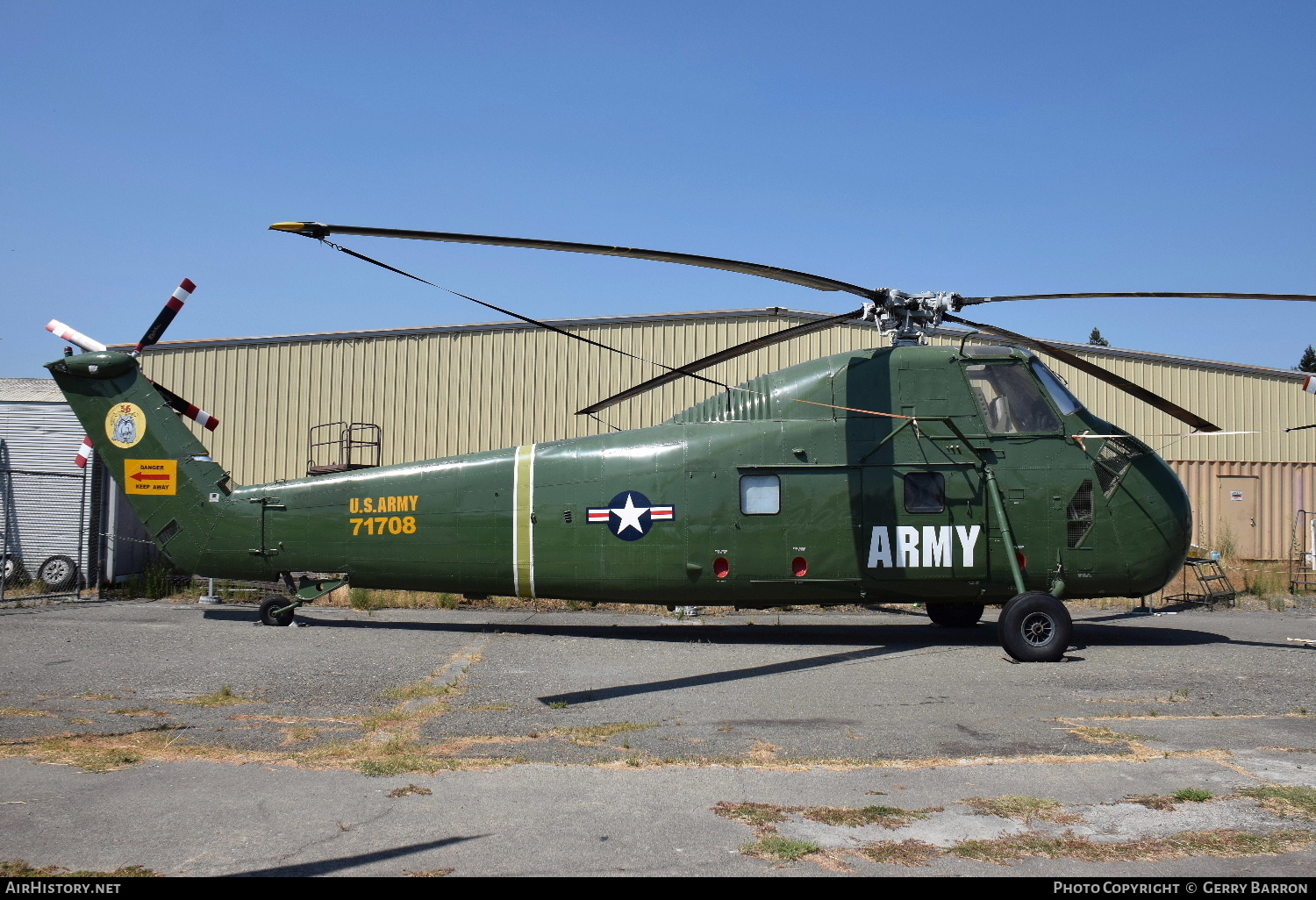 Aircraft Photo of 57-1708 / 71708 | Sikorsky CH-34C Choctaw | USA - Army | AirHistory.net #278284
