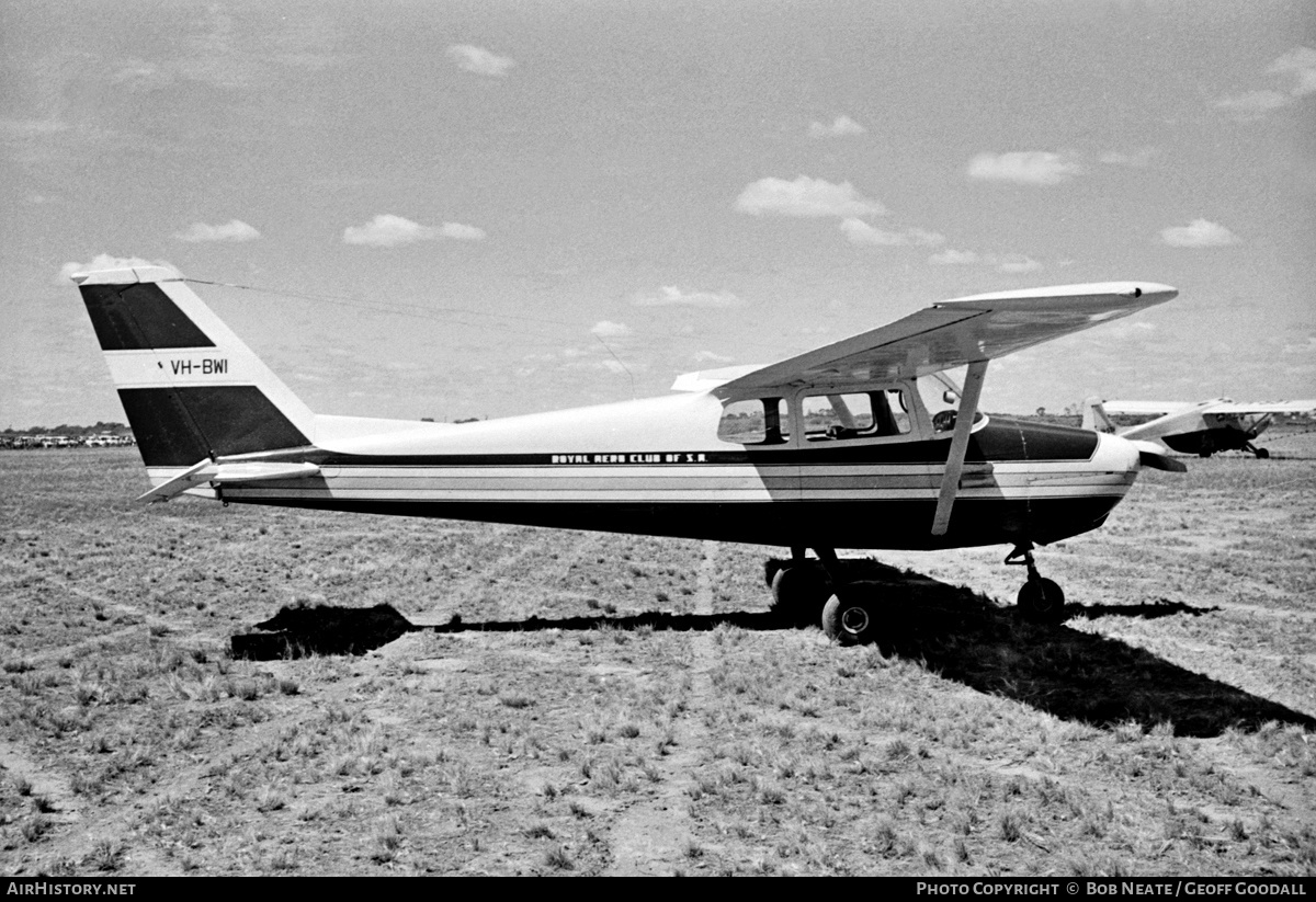 Aircraft Photo of VH-BWI | Cessna 172A | Royal Aero Club of South Australia | AirHistory.net #278296