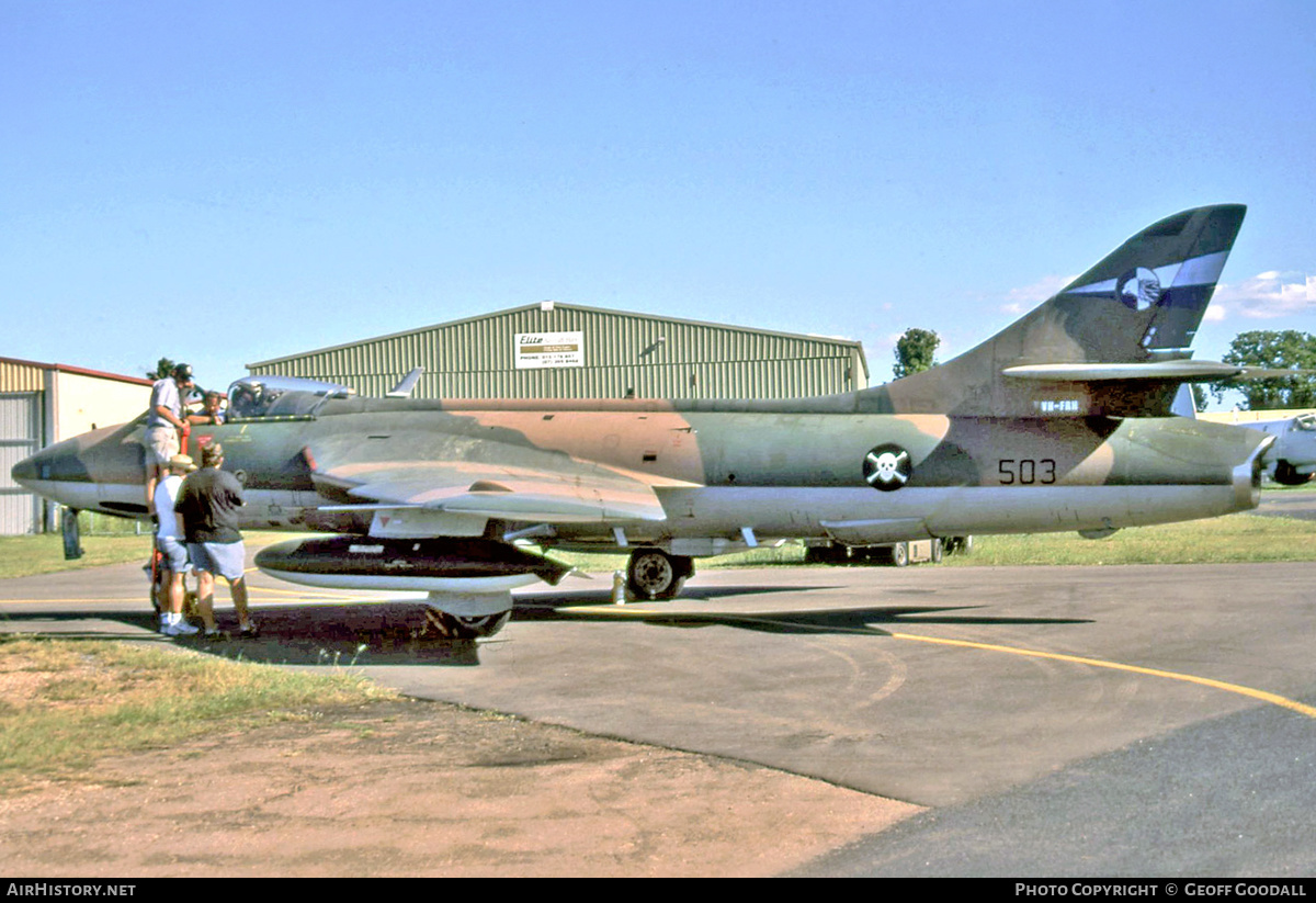 Aircraft Photo of VH-FRH / 503 | Hawker Hunter FR74S | AirHistory.net #278297