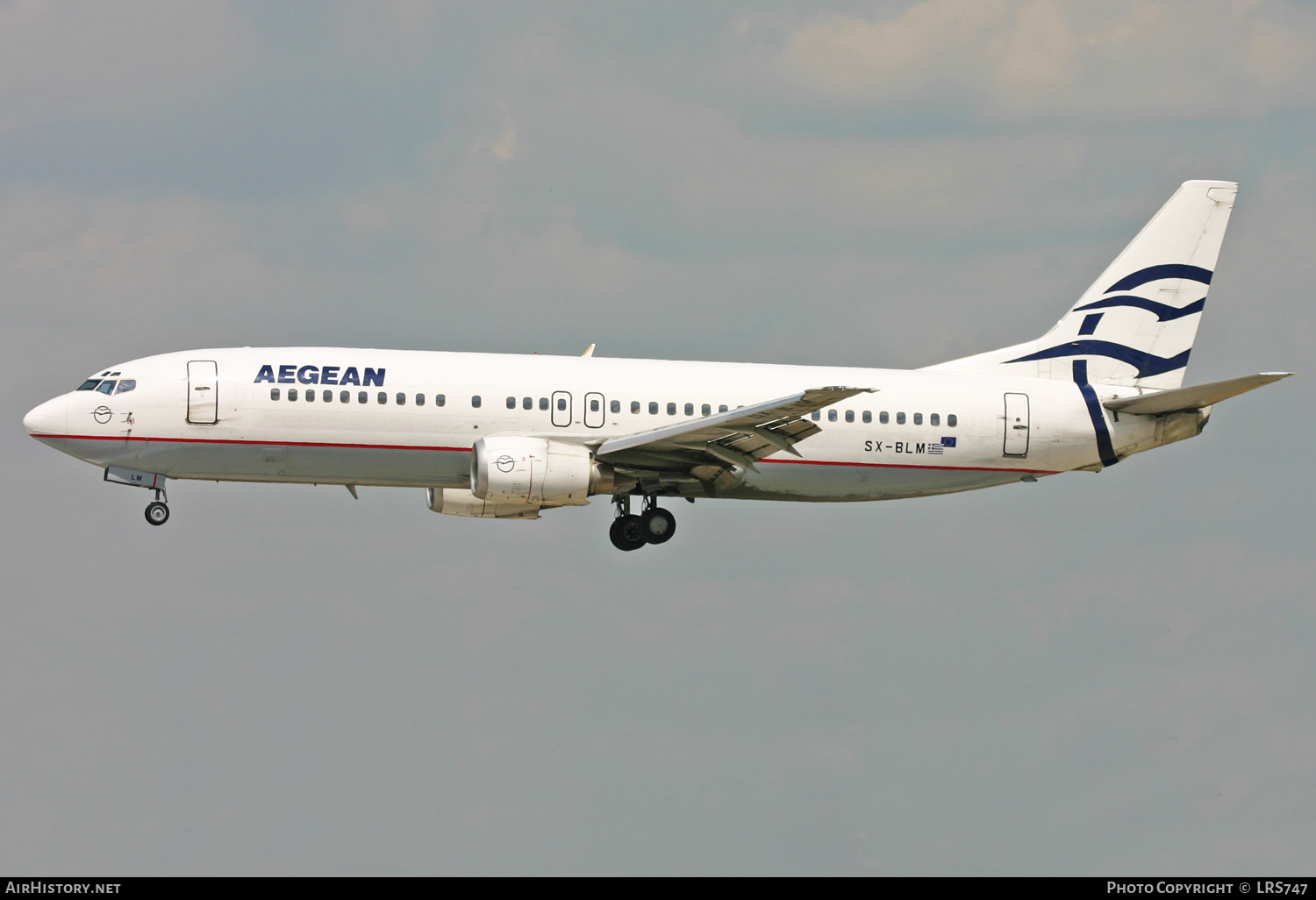 Aircraft Photo of SX-BLM | Boeing 737-42C | Aegean Airlines | AirHistory.net #278300