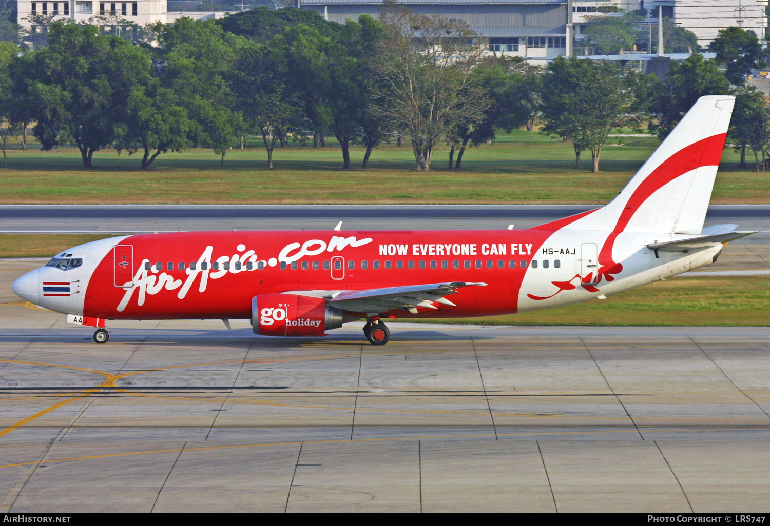Aircraft Photo of HS-AAJ | Boeing 737-301 | AirAsia | AirHistory.net #278309