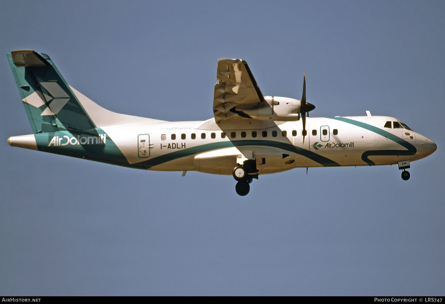 Aircraft Photo of I-ADLH | ATR ATR-42-500 | Air Dolomiti | AirHistory.net #278330