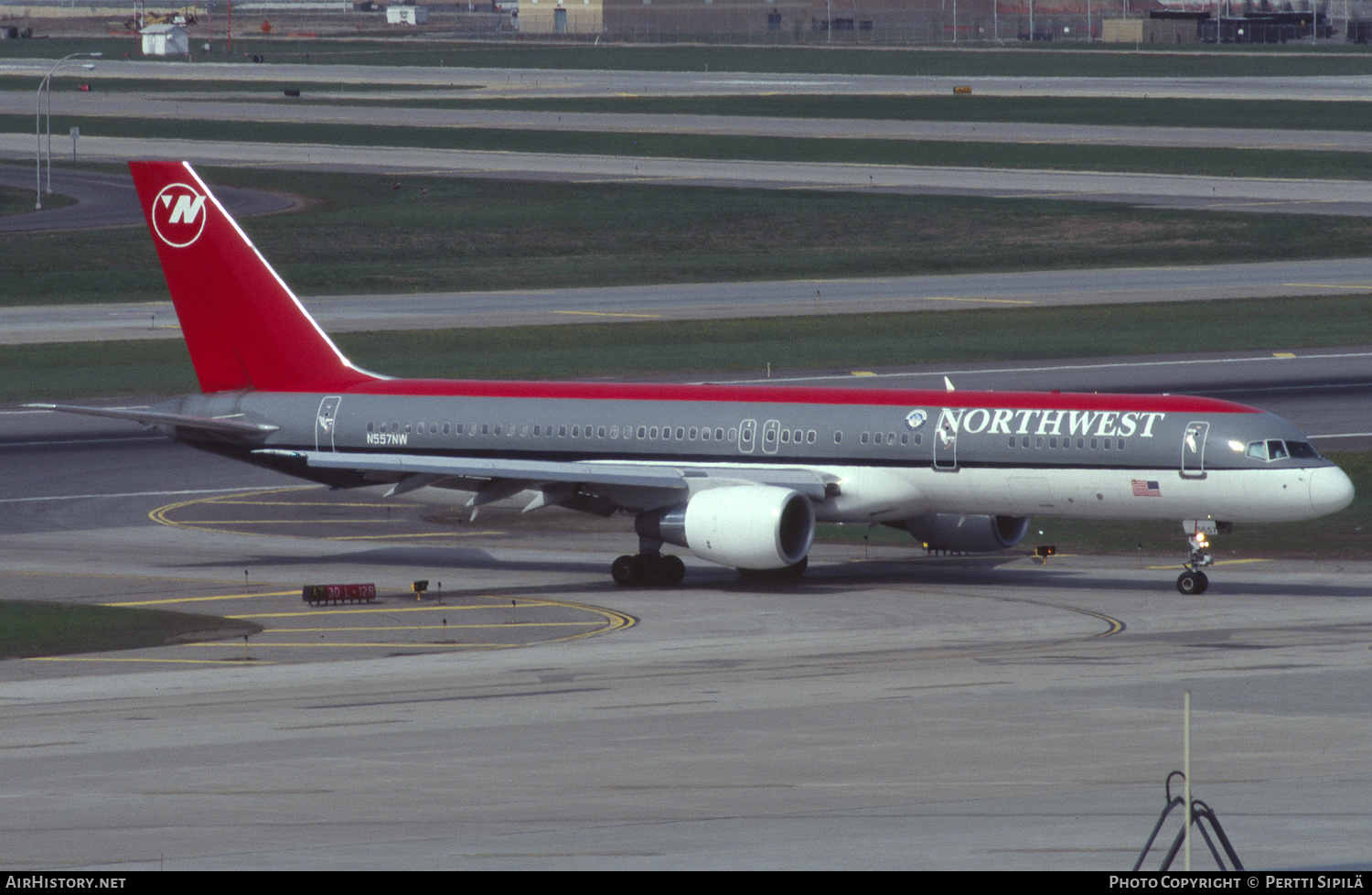 Aircraft Photo of N557NW | Boeing 757-251 | Northwest Airlines | AirHistory.net #278334
