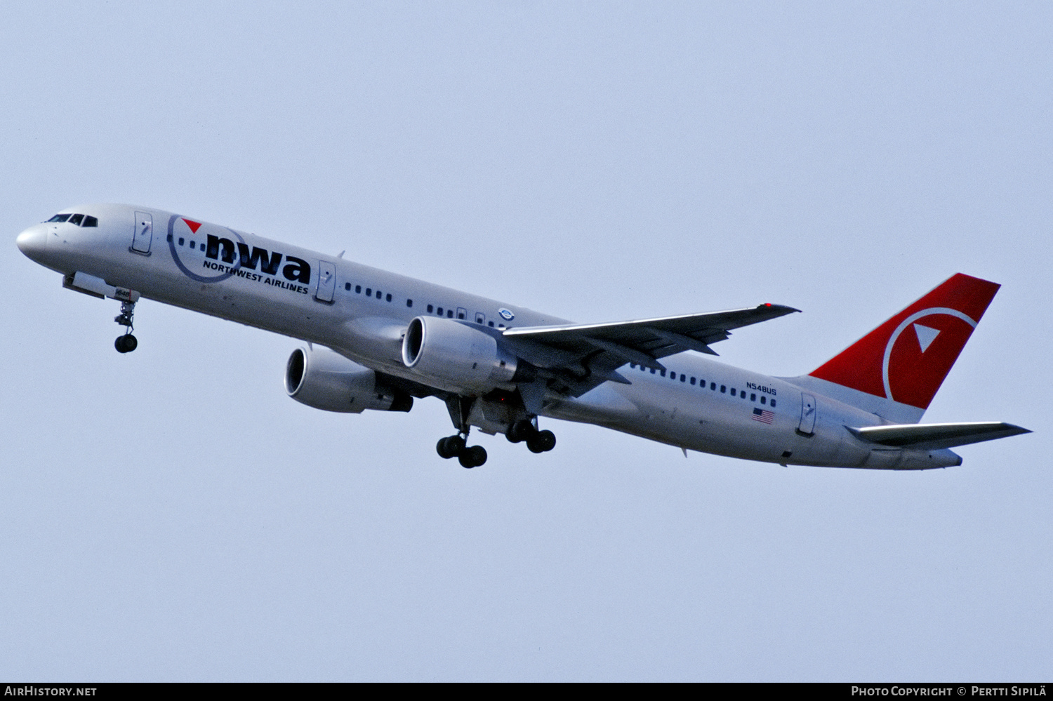 Aircraft Photo of N548US | Boeing 757-251 | Northwest Airlines | AirHistory.net #278335