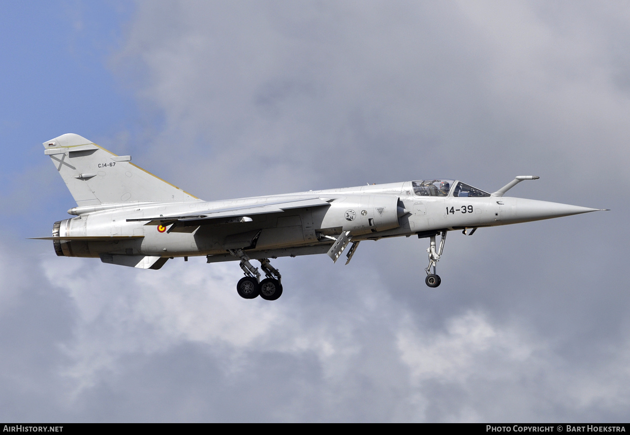 Aircraft Photo of C.14-67 | Dassault Mirage F1M | Spain - Air Force | AirHistory.net #278344