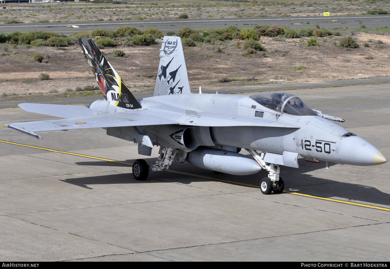Aircraft Photo of C15-34 | McDonnell Douglas EF-18M Hornet | Spain - Air Force | AirHistory.net #278347
