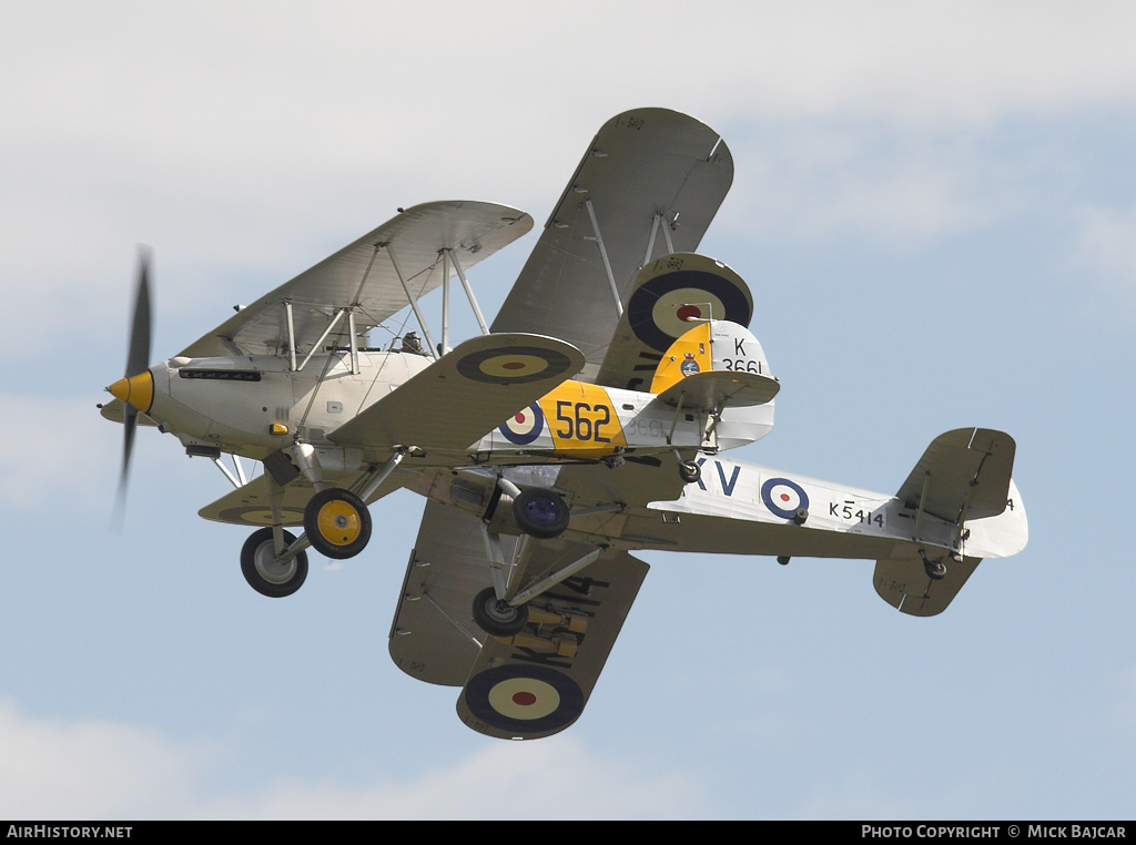 Aircraft Photo of G-BURZ / K3661 | Hawker Nimrod Mk2 | UK - Navy | AirHistory.net #278351