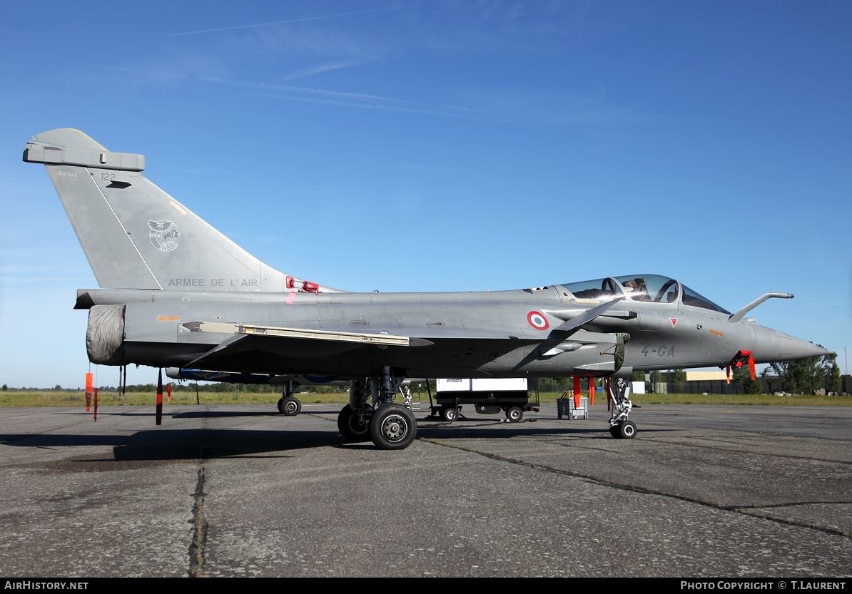 Aircraft Photo of 122 | Dassault Rafale C | France - Air Force | AirHistory.net #278374