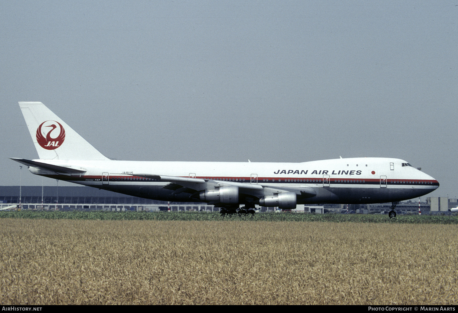 Aircraft Photo of JA8115 | Boeing 747-146 | Japan Air Lines - JAL | AirHistory.net #278393