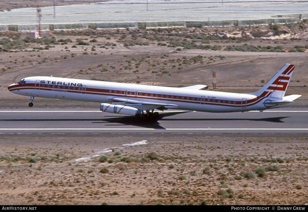 Aircraft Photo of OY-SBM | McDonnell Douglas DC-8-63 | Sterling Airways | AirHistory.net #278417