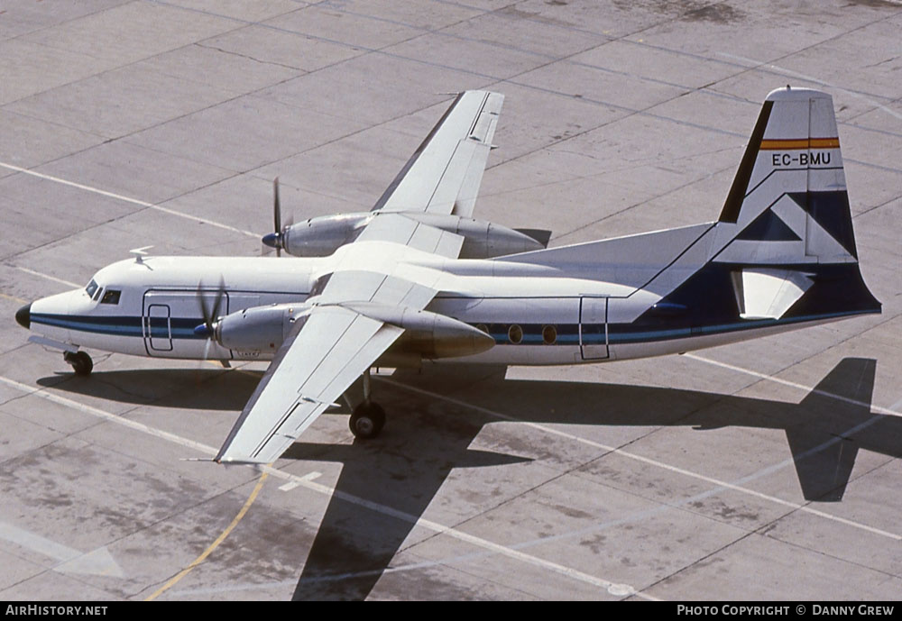 Aircraft Photo of EC-BMU | Fokker F27-400 Friendship | Aviaco | AirHistory.net #278418