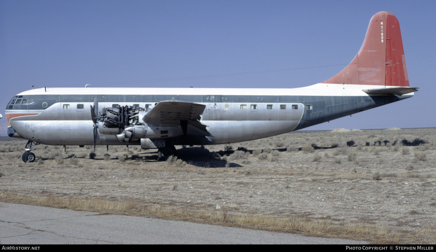 Aircraft Photo of N74609 | Boeing 377-10-29 Stratocruiser | AirHistory.net #278423