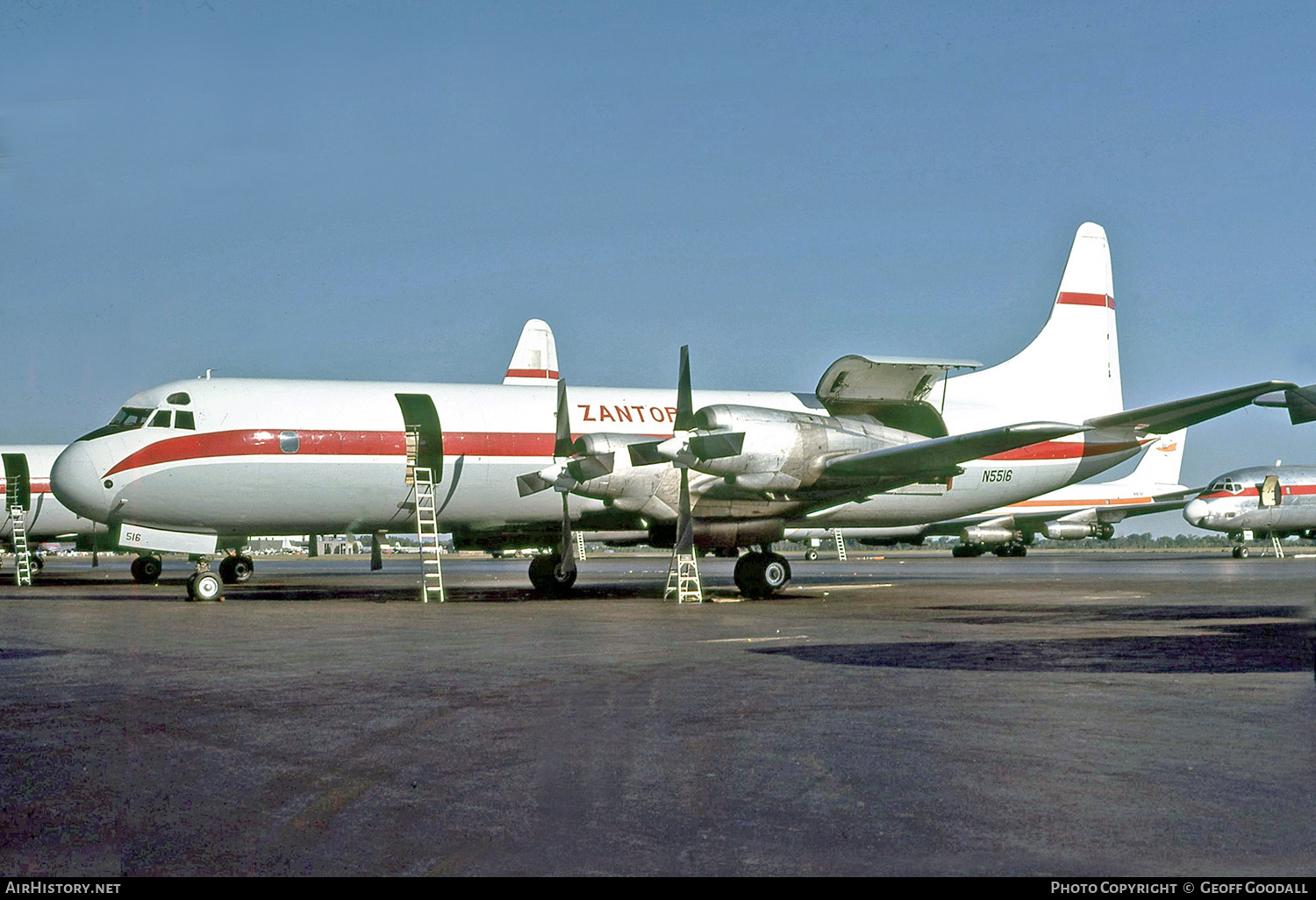 Aircraft Photo of N5516 | Lockheed L-188A(F) Electra | Zantop International Airlines | AirHistory.net #278433