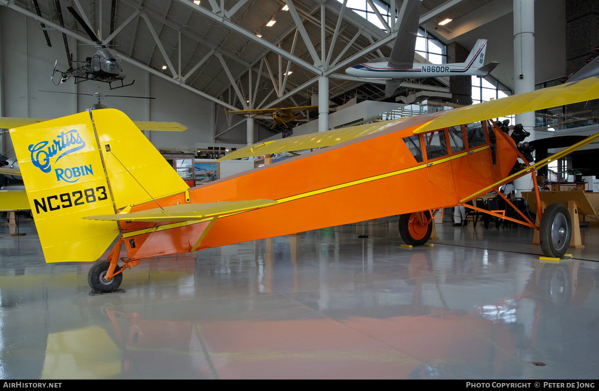 Aircraft Photo of N9283 / NC9283 | Curtiss Robin C-1 | AirHistory.net #278438