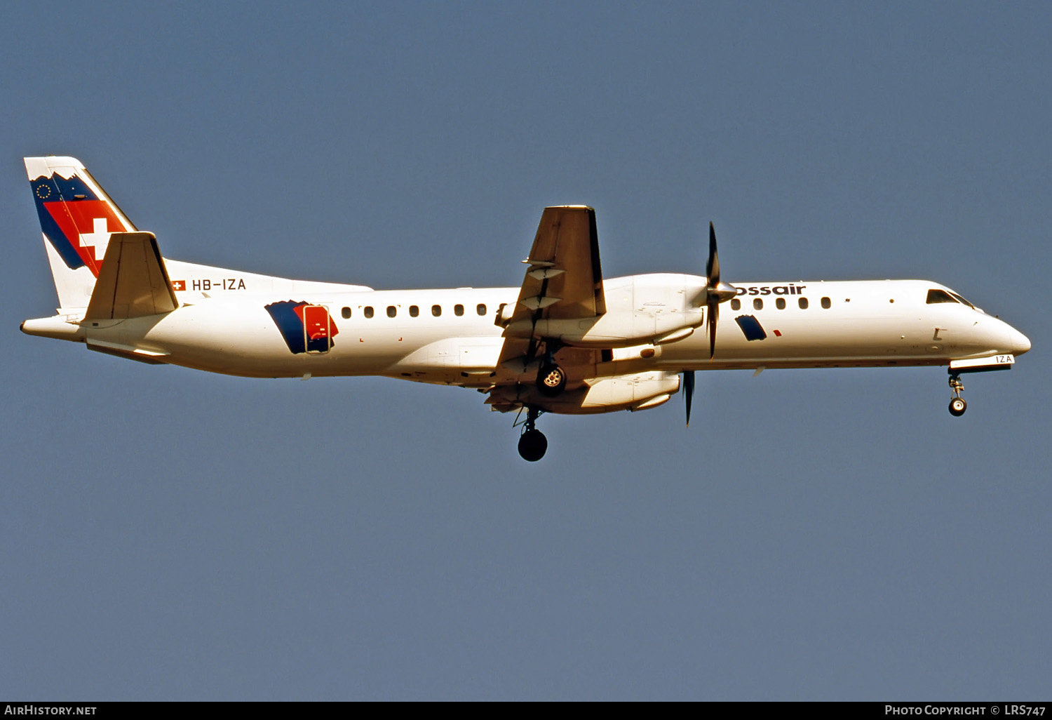 Aircraft Photo of HB-IZA | Saab 2000 | Crossair | AirHistory.net #278452