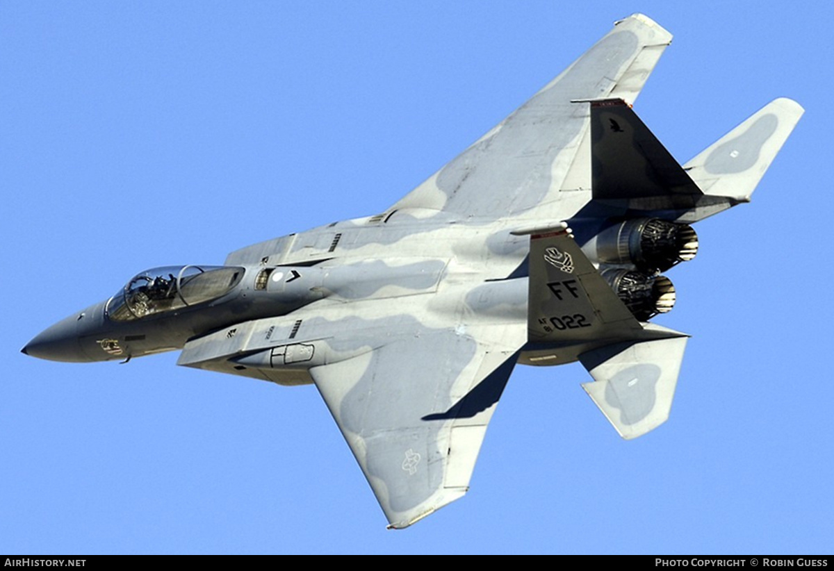 Aircraft Photo of 81-0022 / AF81-022 | McDonnell Douglas F-15C Eagle | USA - Air Force | AirHistory.net #278458
