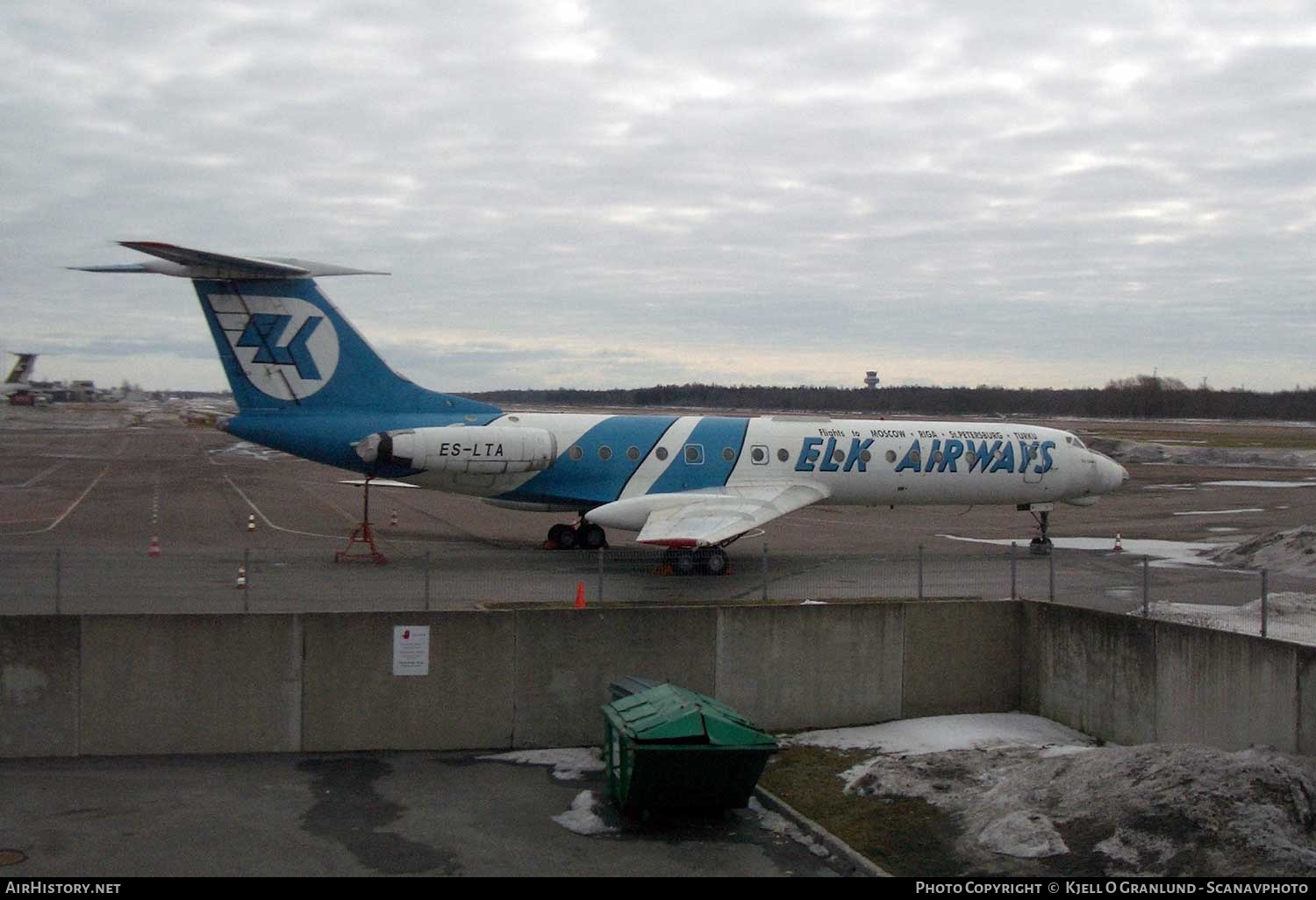 Aircraft Photo of ES-LTA | Tupolev Tu-134A-3 | ELK Airways | AirHistory.net #278474