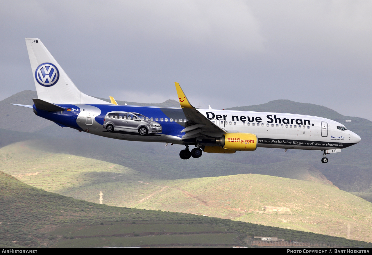 Aircraft Photo of D-AHFB | Boeing 737-8K5 | TUIfly | AirHistory.net #278475