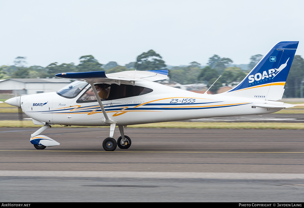 Aircraft Photo of 23-1553 | Tecnam P-2008 LSA | Soar Aviation | AirHistory.net #278482