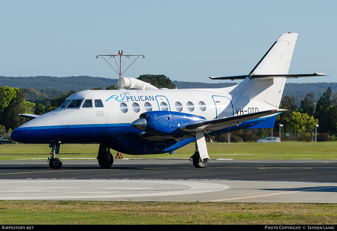 Aircraft Photo of VH-OTQ | British Aerospace BAe-3202 Jetstream Super 31 | FlyPelican | AirHistory.net #278486