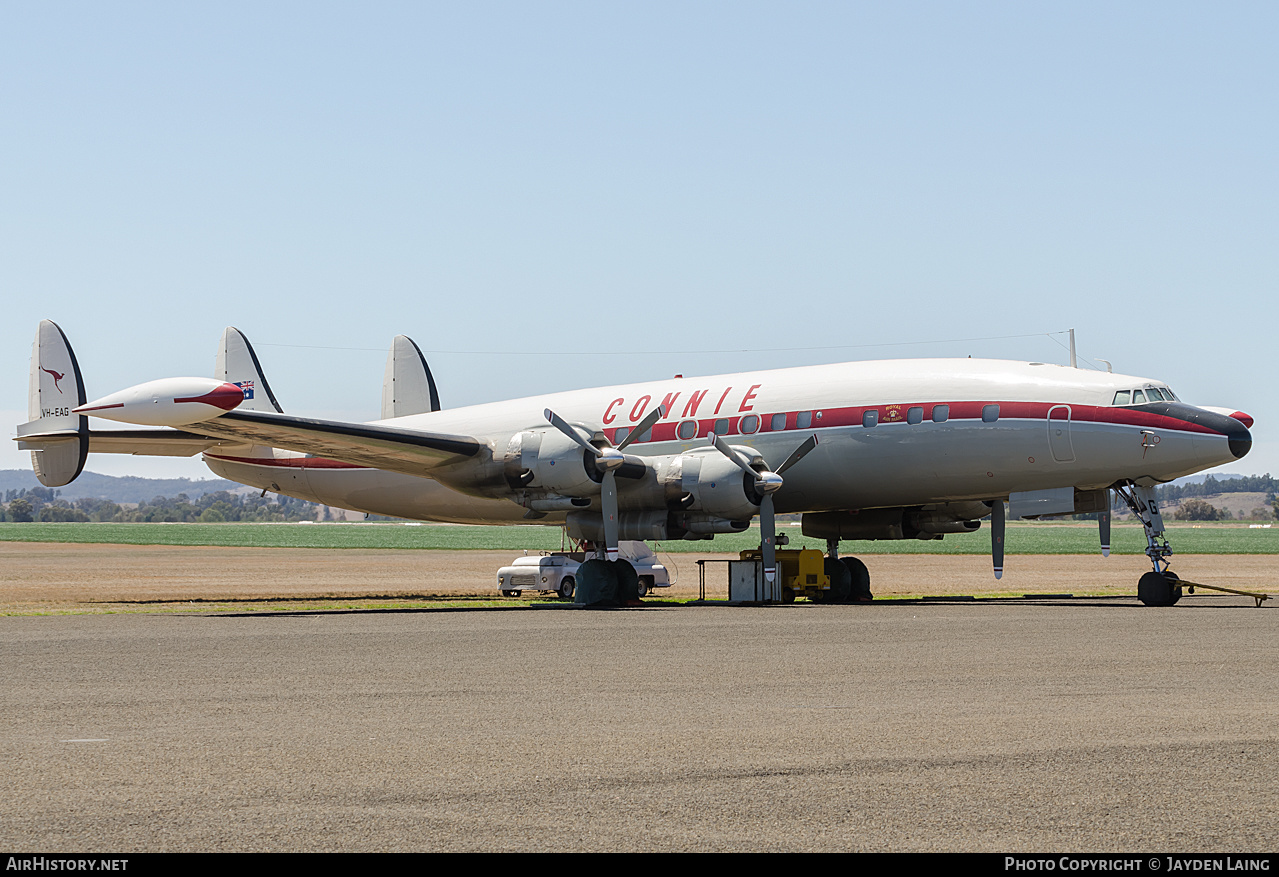 Aircraft Photo of VH-EAG | Lockheed C-121C Super Constellation | AirHistory.net #278488