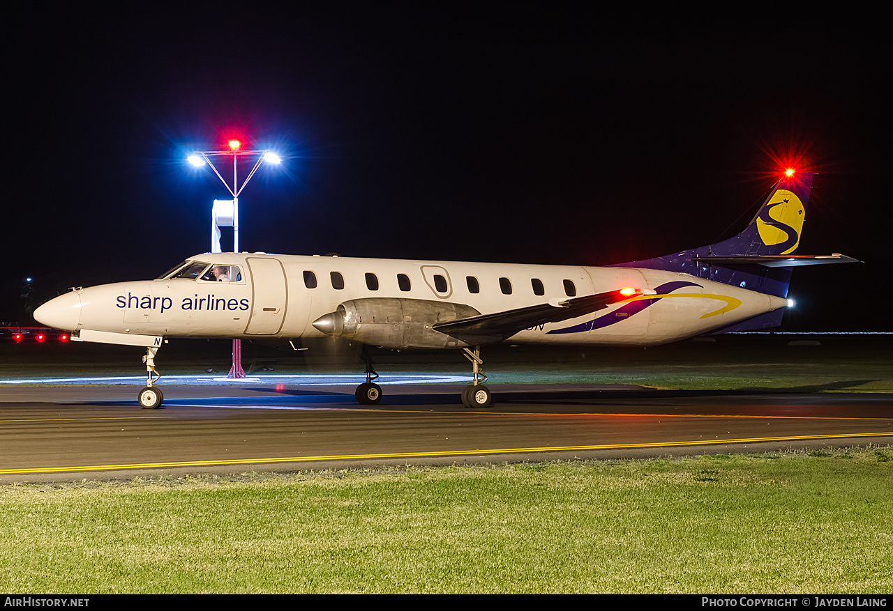 Aircraft Photo of VH-UUN | Fairchild SA-227AC Metro III | Sharp Airlines | AirHistory.net #278490