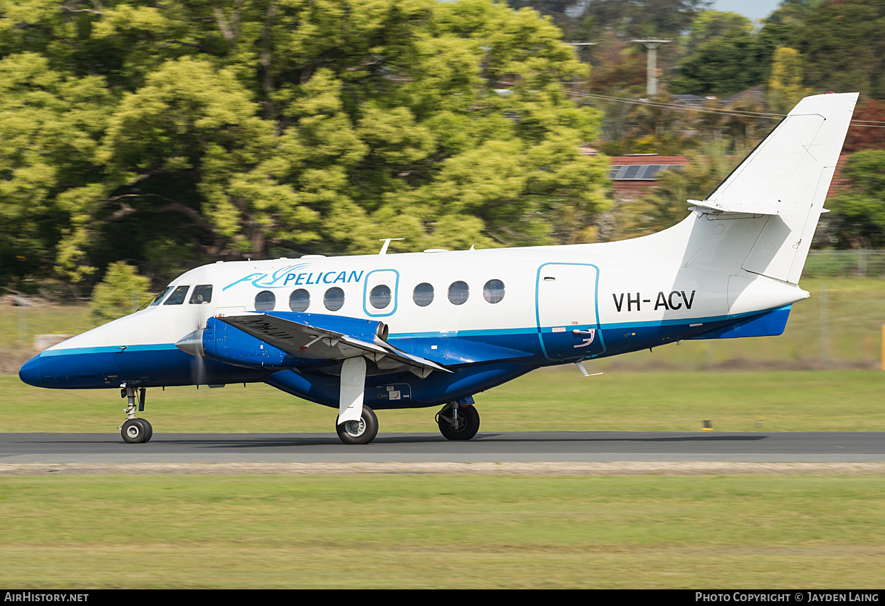 Aircraft Photo of VH-ACV | British Aerospace BAe-3202 Jetstream Super 31 | FlyPelican | AirHistory.net #278491