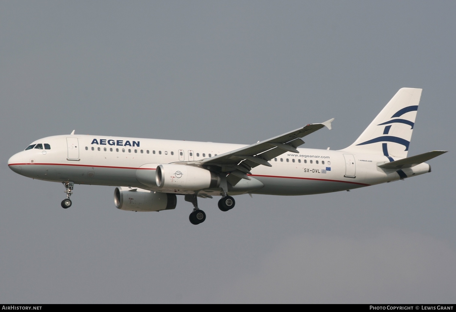 Aircraft Photo of SX-DVL | Airbus A320-232 | Aegean Airlines | AirHistory.net #278494
