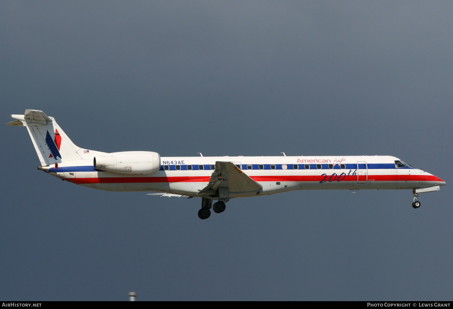 Aircraft Photo of N643AE | Embraer ERJ-145LR (EMB-145LR) | American Eagle | AirHistory.net #278502