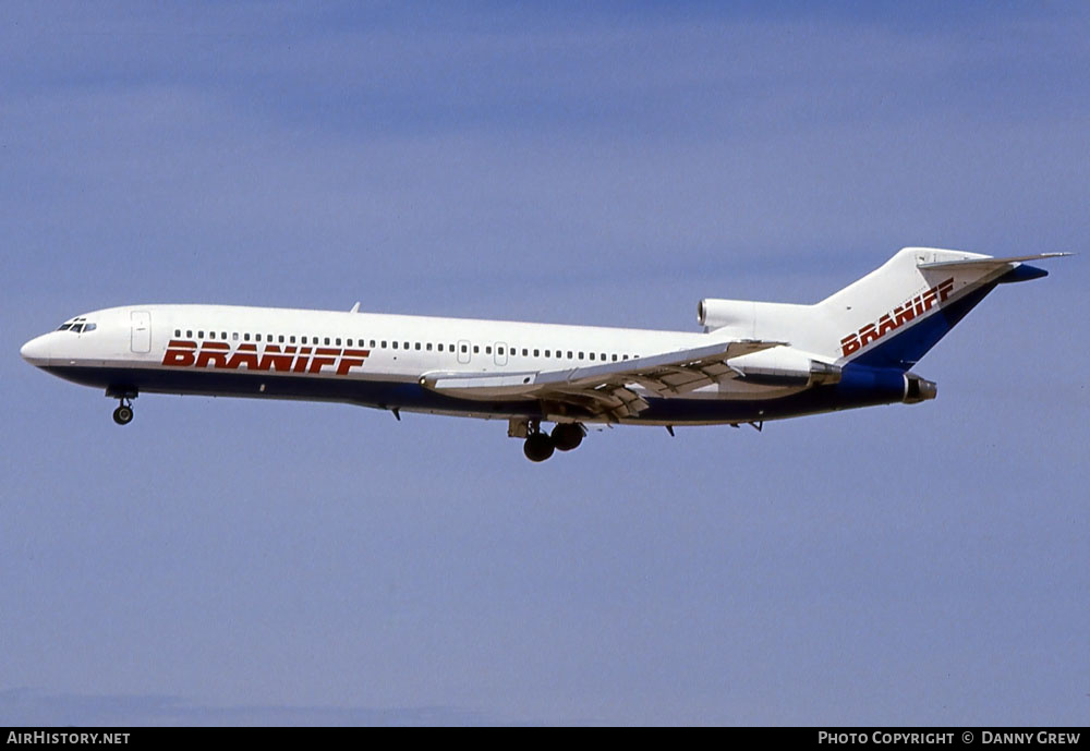 Aircraft Photo of N453BN | Boeing 727-227 | Braniff | AirHistory.net #278506