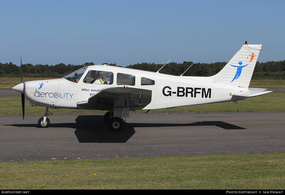 Aircraft Photo of G-BRFM | Piper PA-28-161 Cherokee Warrior II | Aerobility | AirHistory.net #278509