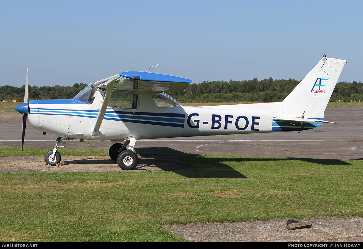 Aircraft Photo of G-BFOE | Reims F152 | Airfirst | AirHistory.net #278519