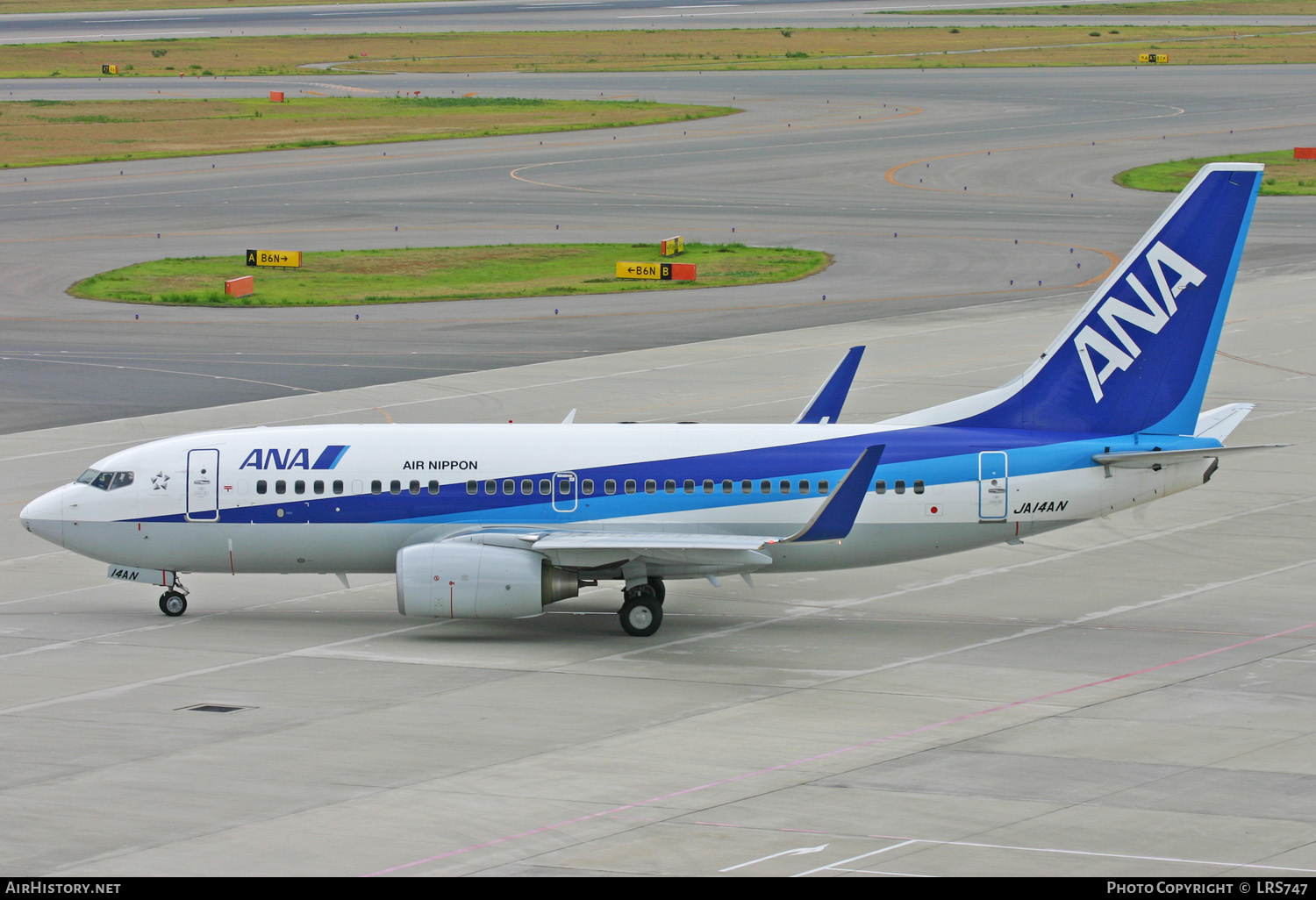 Aircraft Photo of JA14AN | Boeing 737-781 | All Nippon Airways - ANA | AirHistory.net #278520