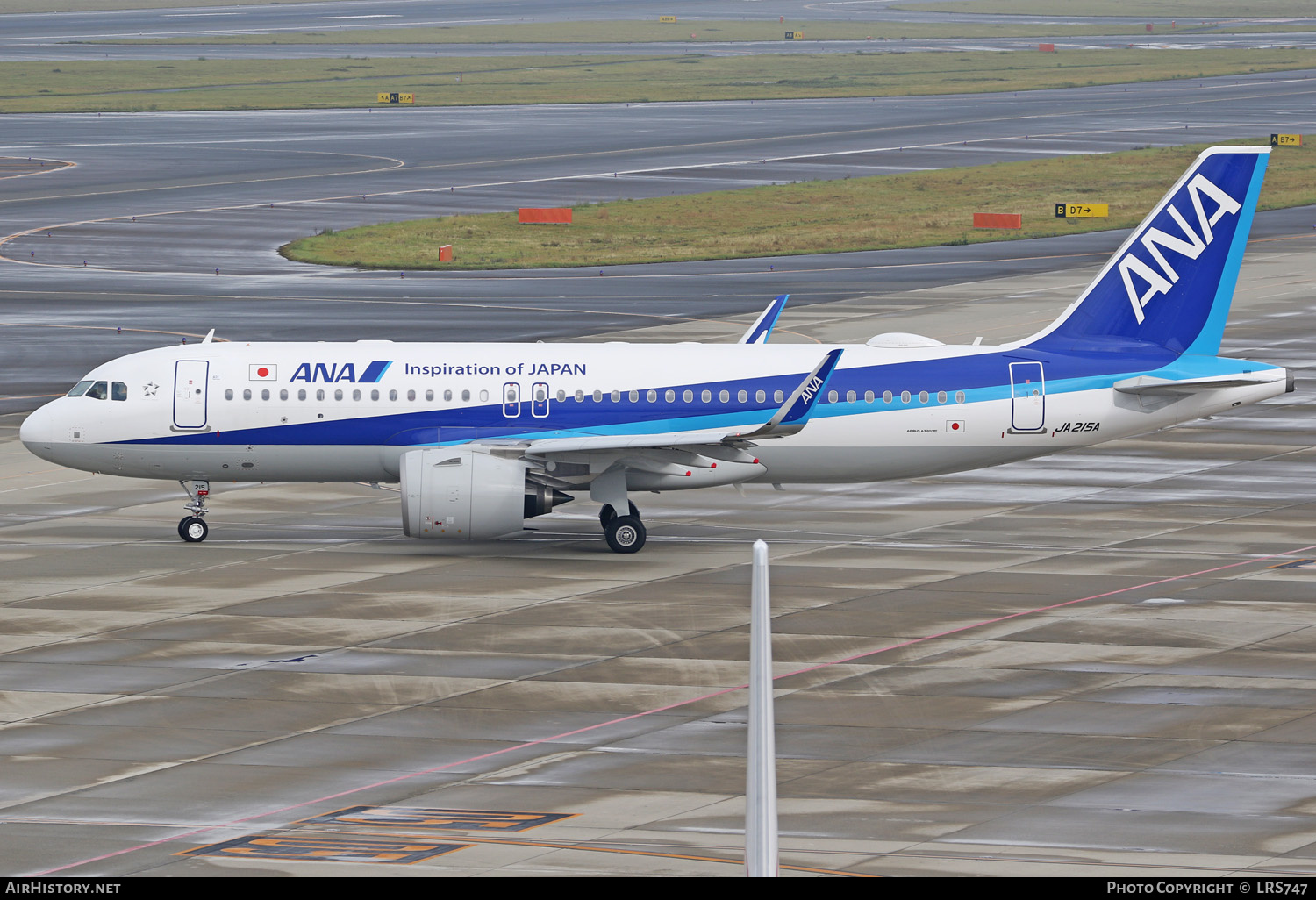 Aircraft Photo of JA215A | Airbus A320-271N | All Nippon Airways - ANA | AirHistory.net #278523